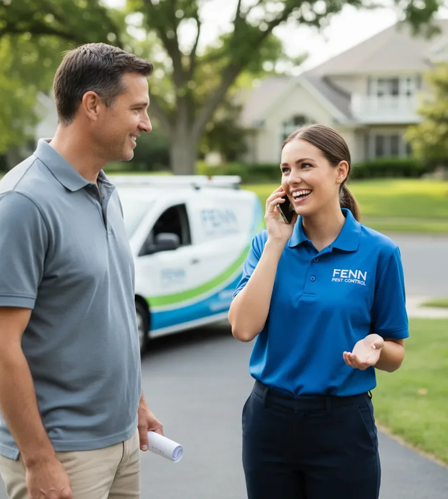 Fenn Pest Control customer support in Hagerhill